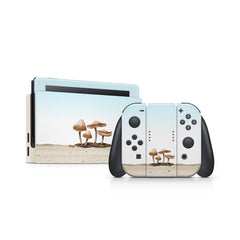 TACKY DESIGN Mushroom Nintendo Switch Skin Wrap | Kawaii Desert Pastel 3M Vinyl Cover - Tackydesign