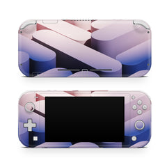 TACKY DESIGN Nintendo Switch Lite Skin Wrap | 3D Purple 3M Vinyl Full Cover - Tackydesign