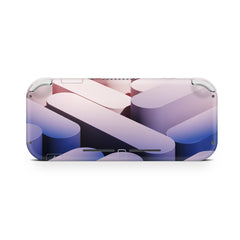 TACKY DESIGN Nintendo Switch Lite Skin Wrap | 3D Purple 3M Vinyl Full Cover - Tackydesign