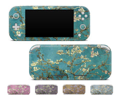 TACKY DESIGN Nintendo Switch Lite Skin Wrap | Almond Blossoms Multi - Color 3M Vinyl Full Cover - Tackydesign