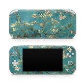 TACKY DESIGN Nintendo Switch Lite Skin Wrap | Almond Blossoms Pastel Blue 3M Vinyl Full Cover - Tackydesign