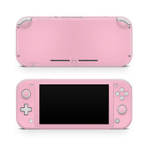 TACKY DESIGN Nintendo Switch Lite Skin Wrap | Baby Pastel Pink Solid Color 3M Vinyl Full Cover - Tackydesign