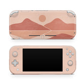 TACKY DESIGN Nintendo Switch Lite Skin Wrap | Brown Mountains Landscape 3M Vinyl Full Cover - Tackydesign