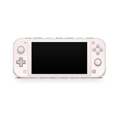 TACKY DESIGN Nintendo Switch Lite Skin Wrap | Cute Cactus Pastel Pink 3M Vinyl Full Cover - Tackydesign