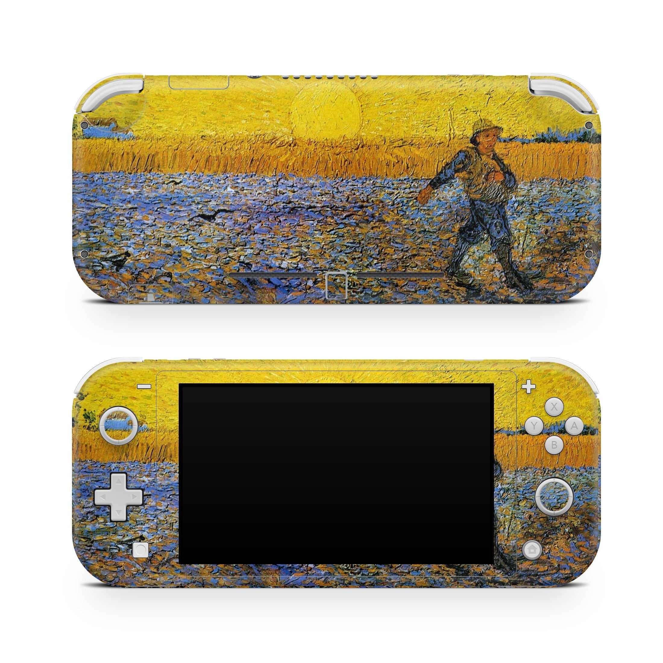 TACKY DESIGN Nintendo Switch Lite Skin Wrap | Farmer Paint Van Gogh Art 3M Vinyl Full Cover - Tackydesign