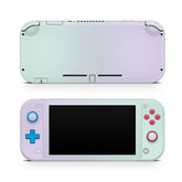 TACKY DESIGN Nintendo Switch Lite Skin Wrap | Iridescent Pastel Duo Color Green & Purple 3M Vinyl Full Cover - Tackydesign