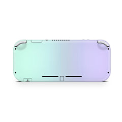 TACKY DESIGN Nintendo Switch Lite Skin Wrap | Iridescent Pastel Duo Color Green & Purple 3M Vinyl Full Cover - Tackydesign