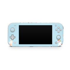 TACKY DESIGN Nintendo Switch Lite Skin Wrap | Kawaii Blue Animal 3M Vinyl Full Cover - Tackydesign