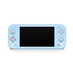 TACKY DESIGN Nintendo Switch Lite Skin Wrap | Kawaii Blue Cute Cats 3M Vinyl Full Cover - Tackydesign