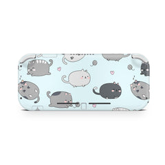 TACKY DESIGN Nintendo Switch Lite Skin Wrap | Kawaii Cute Chubby Cat 3M Vinyl Full Cover - Tackydesign
