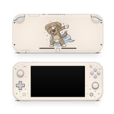 TACKY DESIGN Nintendo Switch Lite Skin Wrap | Kawaii Dog Dances 3M Vinyl Full Cover - Tackydesign