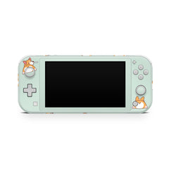 TACKY DESIGN Nintendo Switch Lite Skin Wrap | Lazy Dog Cute Kawaii 3M Vinyl Full Cover - Tackydesign