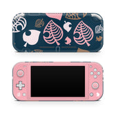 TACKY DESIGN Nintendo Switch Lite Skin Wrap | Leaf Blue Colorful 3M Vinyl Full Cover - Tackydesign