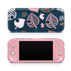 TACKY DESIGN Nintendo Switch Lite Skin Wrap | Leaf Blue Colorful 3M Vinyl Full Cover - Tackydesign