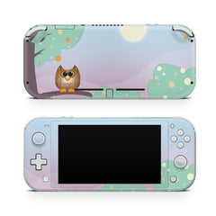 TACKY DESIGN Nintendo Switch Lite Skin Wrap | Owl 3M Vinyl Full Cover - Tackydesign