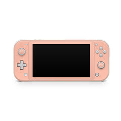 TACKY DESIGN Nintendo Switch Lite Skin Wrap | Pastel Color Blocking Colorwave Orange 3M Vinyl Full Cover - Tackydesign