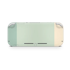 TACKY DESIGN Nintendo Switch Lite Skin Wrap | Pastel Colorwave Color Blocking Green 3M Vinyl Full Cover - Tackydesign