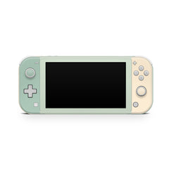 TACKY DESIGN Nintendo Switch Lite Skin Wrap | Pastel Colorwave Color Blocking Green 3M Vinyl Full Cover - Tackydesign