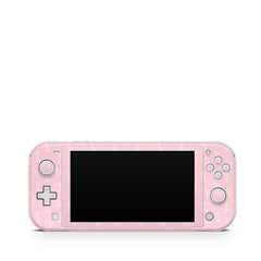 TACKY DESIGN Nintendo Switch Lite Skin Wrap | Pastel Pink Cute Dog Pet 3M Vinyl Full Cover - Tackydesign