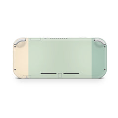 TACKY DESIGN Nintendo Switch Lite Skin Wrap | Pastel Solid Color Colorwave Green Color Blocking 3M Vinyl Full Cover - Tackydesign
