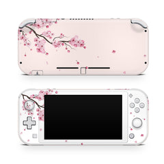 TACKY DESIGN Nintendo Switch Lite Skin Wrap | Sakura Blossoms Flowers 3M Vinyl Full Cover - Tackydesign