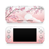 TACKY DESIGN Nintendo Switch Lite Skin Wrap | Sakura Cherry Blossom Beige 3M Vinyl Full Cover - Tackydesign