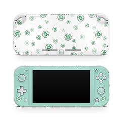 TACKY DESIGN Nintendo Switch Lite Skin Wrap | Sakura Pastel Flowers 3M Vinyl Full Cover - Tackydesign