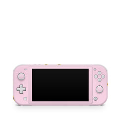 TACKY DESIGN Nintendo Switch Lite Skin Wrap | Sunflowers Pastel Pink 3M Vinyl Full Cover - Tackydesign