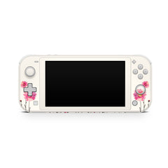TACKY DESIGN Nintendo Switch Lite Skin Wrap | Watercolor Flower Blossom 3M Vinyl Full Cover - Tackydesign