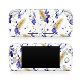 TACKY DESIGN Nintendo Switch Lite Skin Wrap | Watercolor Golden Christmas Tree Branches 3M Vinyl Full Cover - Tackydesign