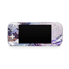 TACKY DESIGN Nintendo Switch Lite Skin Wrap | Watercolor Kanagawa 3M Vinyl Full Cover - Tackydesign