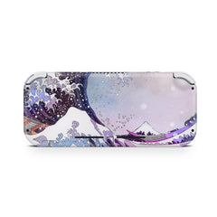 TACKY DESIGN Nintendo Switch Lite Skin Wrap | Watercolor Kanagawa 3M Vinyl Full Cover - Tackydesign