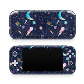 TACKY DESIGN Nintendo Switch Lite Skin Wrap | Zodiac Blue Clouds Moon 3M Vinyl Full Cover - Tackydesign
