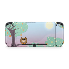 TACKY DESIGN Owl Nintendo Switch Skin Wrap | Kawaii 3M Vinyl Full Cover - Tackydesign