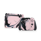 TACKY DESIGN Paint Smear Nintendo Switch Skin Wrap | Pastel 3M Vinyl Full Cover - Tackydesign