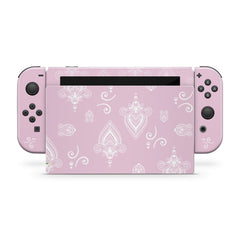 TACKY DESIGN Pastel Pink Nintendo Switch Skin Wrap | 3M Vinyl Full Cover - Tackydesign