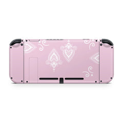 TACKY DESIGN Pastel Pink Nintendo Switch Skin Wrap | 3M Vinyl Full Cover - Tackydesign
