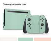 TACKY DESIGN Pastel Solid Color Nintendo Switch Skin Wrap | 3M Vinyl Full Cover - Tackydesign