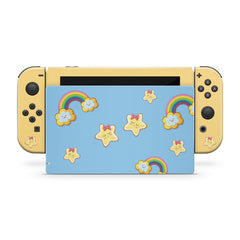 TACKY DESIGN Rainbow Nintendo Switch Skin Wrap | 3M Vinyl Full Cover - Tackydesign