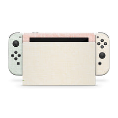 TACKY DESIGN Retro Colorwave Nintendo Switch Skin Wrap | Fabric Texture 3M Vinyl Cover - Tackydesign