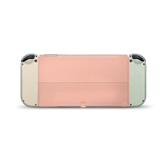 TACKY DESIGN Retro Nintendo Switch OLED Skin Wrap | Pastel Colorwave Color Blocking 3M Vinyl Full Cover - Tackydesign