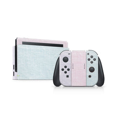 TACKY DESIGN Retro Nintendo Switch Skin Wrap | Color Blocking 3M Vinyl Full Cover - Tackydesign
