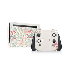 TACKY DESIGN Sakura Cherry Blossom Nintendo Switch Skin Wrap | Floral 3M Vinyl Cover - Tackydesign