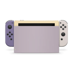 TACKY DESIGN Solid Color Nintendo Switch Skin Wrap | Colorwave Color Blocking 3M Vinyl Full Cover - Tackydesign