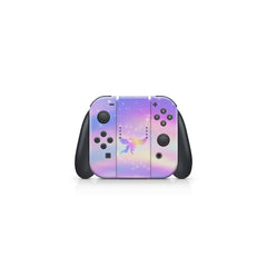 TACKY DESIGN Unicorn Rainbow Nintendo Switch Skin Wrap | Pastel 3M Vinyl Full Cover - Tackydesign