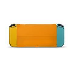 TACKY DESIGN Yellow Nintendo Switch OLED Skin Wrap | Colorwave Color Blocking 3M Vinyl Full Cover - Tackydesign