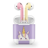 Unicorn Apple Airpod Skins, Kawaii Airpods Sticker for airpods 1 & 2 Vinyl 3m, Airpods skin earbuds, Airpods Protective Full wrap Cover - Tackydesign