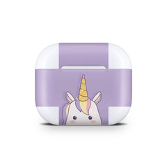 Unicorn Apple Airpod Skins, Kawaii Airpods Sticker for Airpods 3 skin Vinyl 3m, Airpods skin earbuds, Airpods Protective Full wrap Cover - Tackydesign