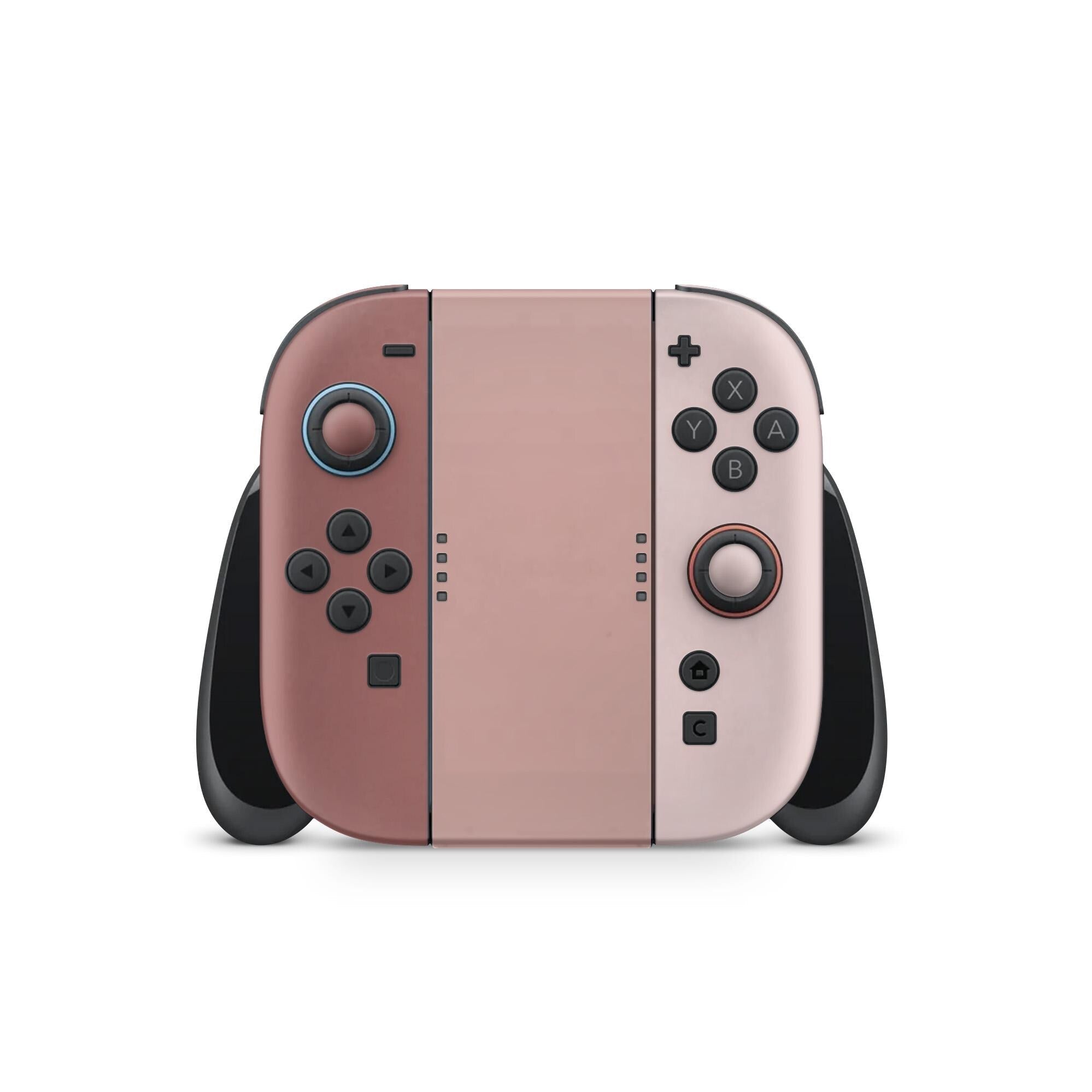 Brown Retro Color Blocking Nintendo Switch 2 Skin Wrap 3M Vinyl Full Cover - Tackydesign