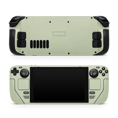 Classic Solid Color Steam Deck skin, Kawaii Pastel Color Blocking Steam deck Matcha Green Color Decal Full Wrap cover Vinyl 3m Sticker - Tackydesign